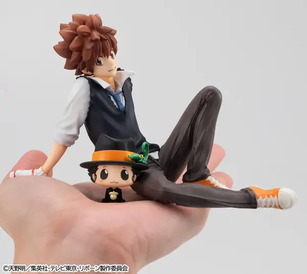 Katekyō Hitman Reborn! G.E.M. Series Katekyo Hitman Reborn! Palm size Tsuna & Reborn (848209)