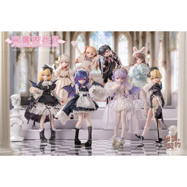 Shenzhen Mabell Animation Development Original Angel & Demon ~Light Demon Twins2~ MJD Blind Doll (Box of 6pcs)<br>[Pre-Order 30/08/26]