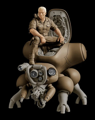 Ghost in the Shell (Manga Edition) Plamax minimum factory MF-95 Batou with Fuchikoma<br>[Pre-Order 31/05/26]