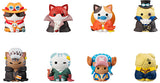 One Piece Mega Cat Project Nyan Piece Nyan! I'm Gonna Be King of Paw-Rates! (Box of 8 pcs) (842115) Repeat <br>[Pre-Order 22/10/24]