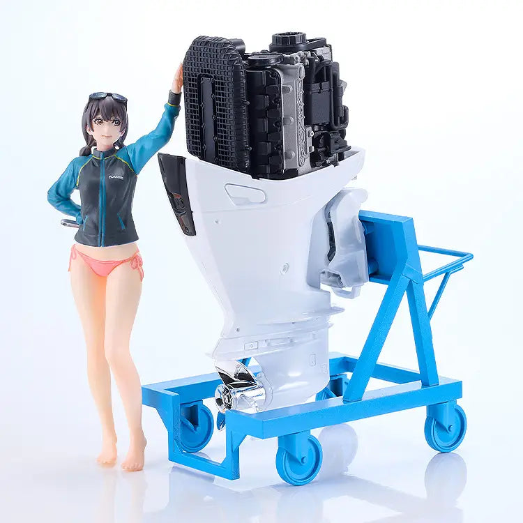 Max Factory Original Plamax MF-97 minimum factory Minori with Honda BF350 Grand Prix White<br>[Pre-Order 02/11/25]