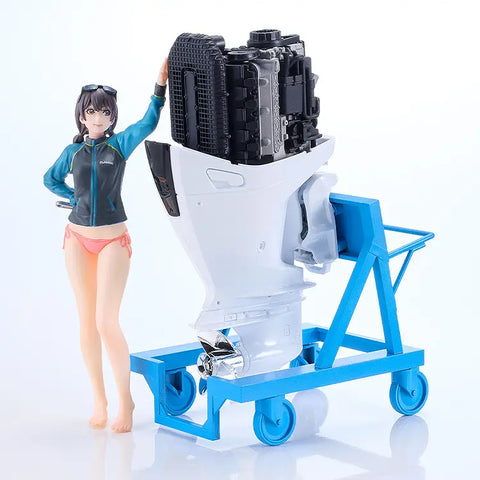Max Factory Original Plamax MF-97 minimum factory Minori with Honda BF350 Grand Prix White<br>[Pre-Order 02/11/25]
