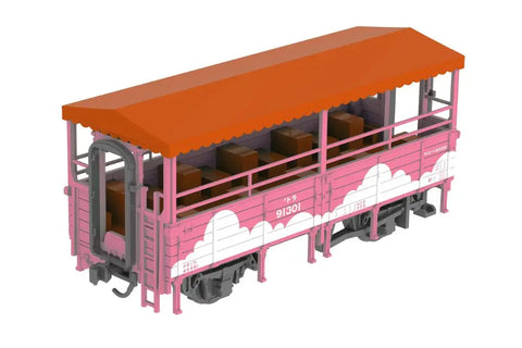 PLUMPMOA Original trolley Train (Märchen Pink Painting)<br>[Pre-Order 22/03/26]