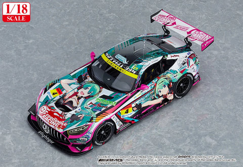 Hatsune Miku GT Project 1/18th Scale Good Smile Hatsune Miku AMG 2020 Super GT Okayama Test Ver. (re-run)<br>[Pre-Order 23/08/26]