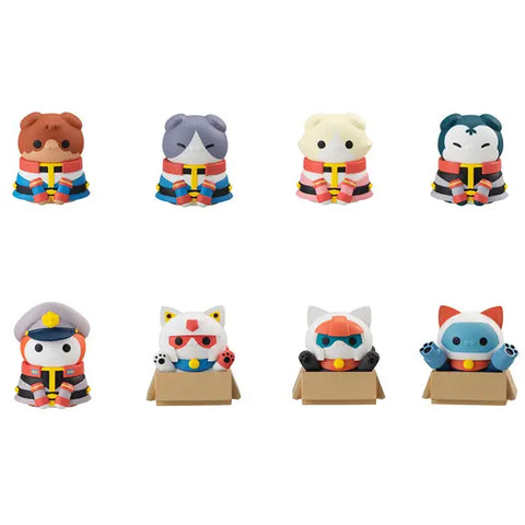 Mobile Suit Gundam Mega Cat Project Nyandam We are the Earth Federation Forces Meow (Box of 8 pcs) (850394) Repeat<br>[Pre-Order 13/06/26]