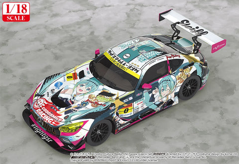 Hatsune Miku GT Project 1/18th Scale Good Smile Hatsune Miku AMG: 2018 Final Race Ver. (re-run)<br>[Pre-Order 23/08/26]