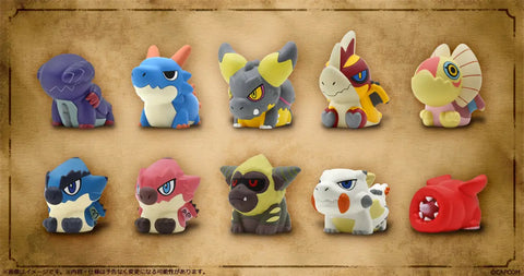 Monster Hunter Capcom Figure Builder Finger Puppet Monster Hunter Vol. 2 (Box of 10 pcs)<br>[Pre-Order 21/09/25]