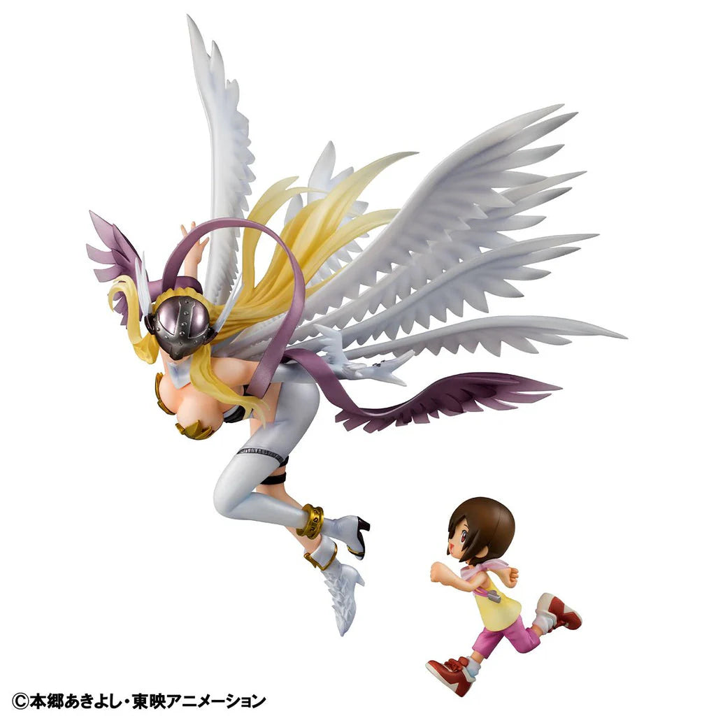 Digimon Adventure G.E.M. Series Digimon Adventure Angewomon & Hikari Yagami Figurine (848575) Repeat<br>[Pre-Order 14/03/26]