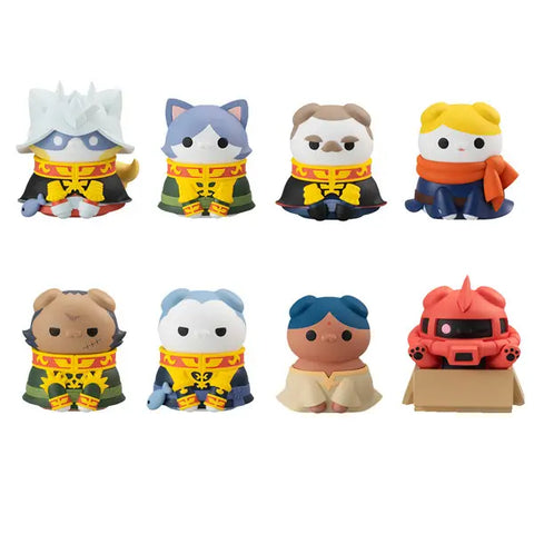 Mobile Suit Gundam Mega Cat Project Nyandam We are the Principality of Zeon Meow (Box of 8 pcs) (850387) Repeat<br>[Pre-Order 13/06/26]