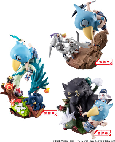 Shangri-La Frontier Petit Rama EX Shangri-La Frontier VS Monster Diorama Collection (Box of 3 pcs) (518776) <br>[Pre-Order 20/09/24]