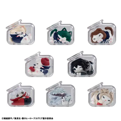 My Hero Academia Mega Cat Project My Hero Academia Good Night Heroaca Cats (Box of 8pcs) (853173)<br>[Pre-Order 13/10/26]