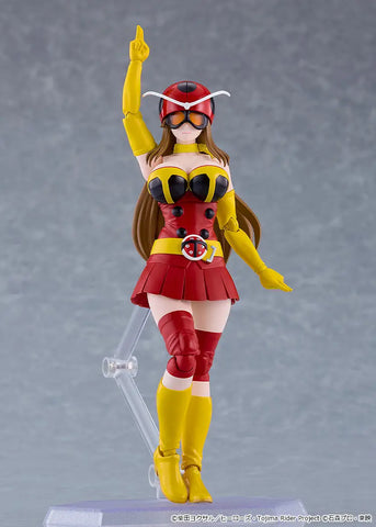 Tojima Wants to Be a Kamen Rider Yuriko Okada Electro-Wave Human Tackle Ver. Figma No.699<br>[Pre-Order 30/08/26]
