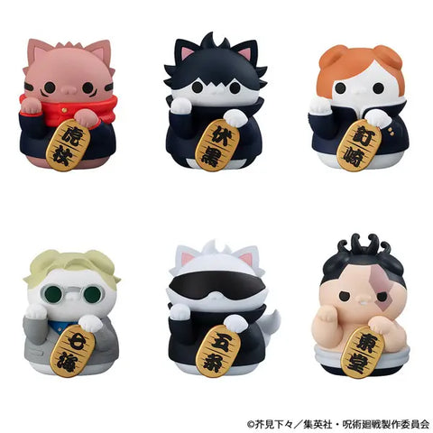 Jujutsu Kaisen Mega Cat Project Jujutsu Kaisen Jujutsu Fortune Cats (Box of 6 pcs) (844874)<br>[Pre-Order 15/10/25]