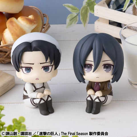 Attack on Titan Lookup Attack on Titan Levi Cleaning up Ver. & Mikasa Ackerman set With Gift (849435)<br>[Pre-Order 14/03/26]