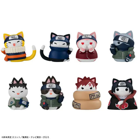 Naruto Mega Cat Project Naruto Nyaruto! Cats of Konoha VIllage Reboot (Box of 8pcs) (848827)<br>[Pre-Order 14/04/26]