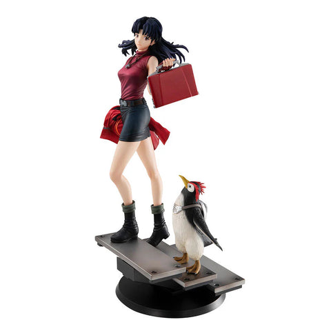 Rebuild of Evangelion Gals series Rebuild of Evangelion Misato Katsuragi ＆ Pen Pen Figurine  (846052) Repeat<br>[Pre-Order 15/10/25]