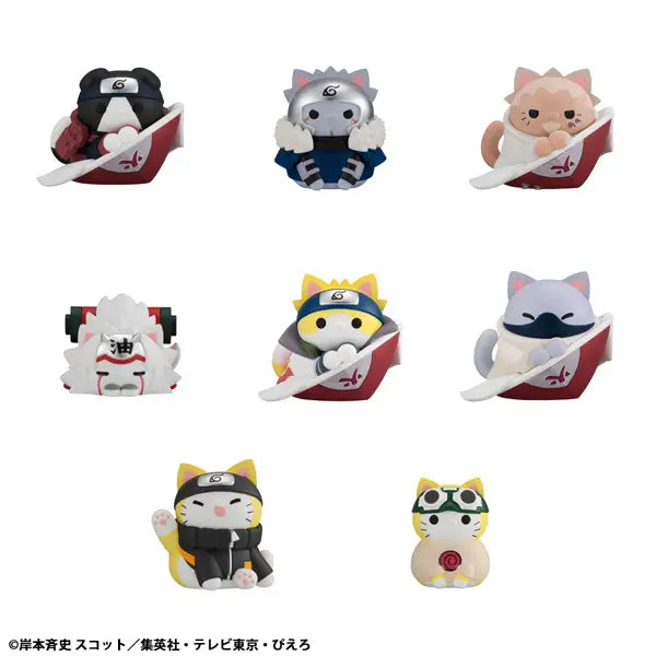 Naruto Mega Cat Project Naruto Shippuden Nyaruto! The bond between master and disciple Ver. (Box of 8pcs) (850844) Repeat<br>[Pre-Order 19/09/26]