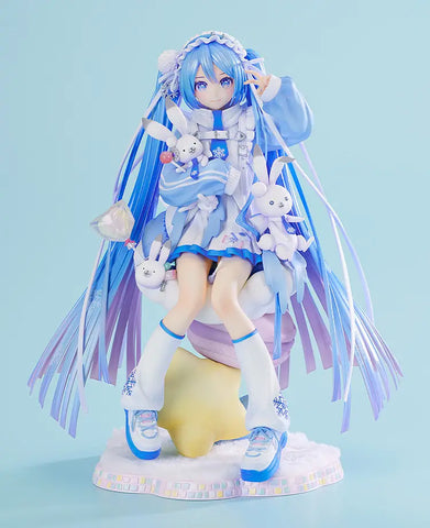 Character Vocal Series 01: Hatsune Miku Snow Miku: Yukiiro Pop Ver. Figurine<br>[Pre-Order 22/03/26]