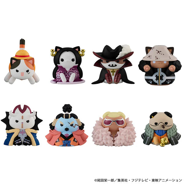 One Piece Mega Cat Project Nyan Piece Nyan！Luffy ＆ the Seven Warlords of the Sea (Box of 8pcs) (851575) Repeat<br>[Pre-Order 14/07/26]