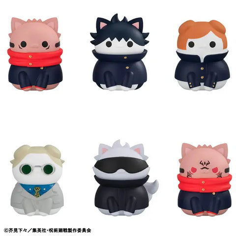 Jujutsu Kaisen Mega Cat Project Jujutsu Cats Shibuya Incident Ver. (Box of 6 pcs) (849657) Repeat<br>[Pre-Order 13/06/26]