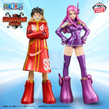 Banpresto – One Piece – Monkey D. Luffy & Jewelry Bonney Metallic Color (B: Jewelry Bonney) Grandline Series Figure<br>[Pre-Order]