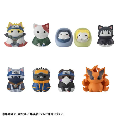 Naruto Shippuden Mega Cat Project Naruto Shippuden Nyaruto! Once upon a time in Konoha village (Box of 8pcs) (850837) Repeat<br>[Pre-Order 14/07/26]