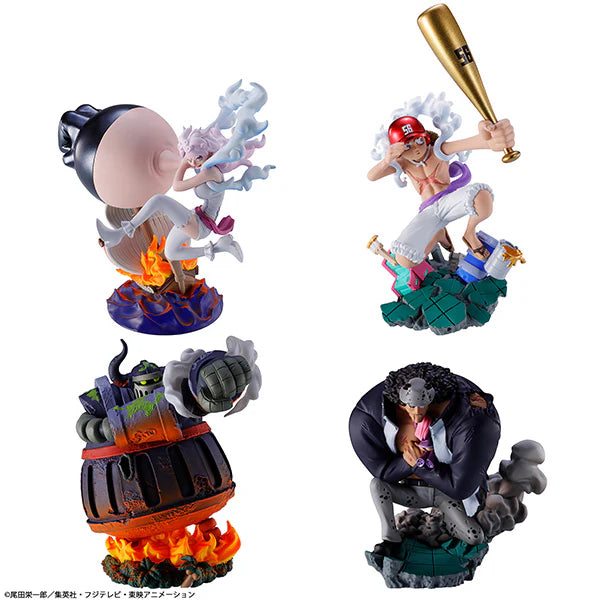 One Piece Petitrama series Logbox Re Birth Ver. Egghead 02 (Box 0f 4 pcs)<br>[Pre-Order 14/07/26]