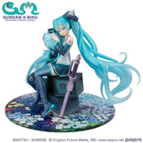 Gundam x Hatsune Miku Lucrea Mobile Suit Gundam 45th Anniversary Hatsune Miku x 00 Gundam Figure (847608) <br>[Pre-Order 14/11/25]