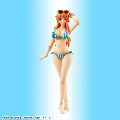 One Piece Variable Action Heroes One Piece Nami Ver. Summer Vacation (844782) Repeat <br>[Pre-Order 15/07/25]