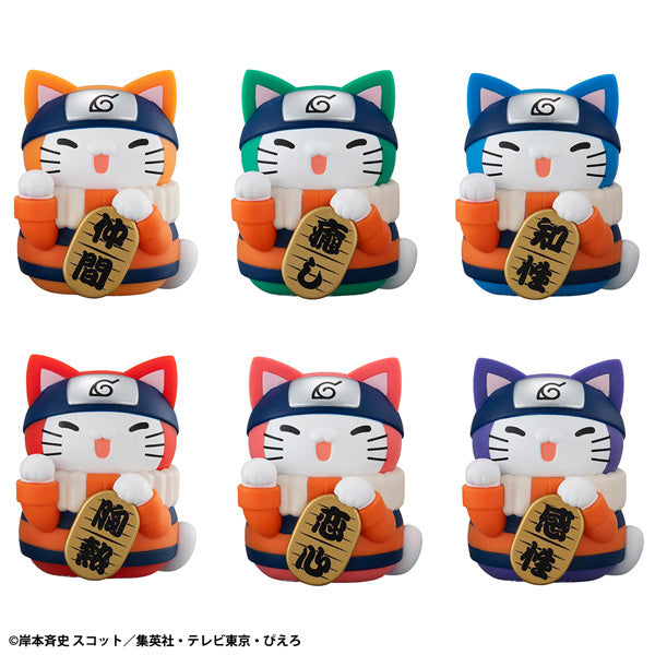 Naruto Mega Cat Project Naruto Nyaruto！Colorful Fortune Cat (Box of 6 pcs) (843389) <br>[Pre-Order 21/02/25]