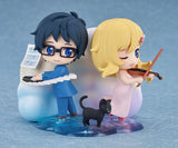 Your Lie in April Qset+ Kaori Miyazono & Kosei Arima Figurine <br>[Pre-Order 17/11/24]