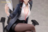 The IdolM@ster Shiny Colors x Mahjong Soul Madoka Higuchi Effortless Work Ver. 1/7 Scale Figure<br>[Pre-Order 08/11/26]