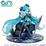 Gundam x Hatsune Miku Lucrea Mobile Suit Gundam 45th Anniversary Hatsune Miku x 00 Gundam Figure (847608) <br>[Pre-Order 14/11/25]