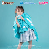 Hatsune Miku Squint Eyes Series Mini Multi-Function Blanket Hoodie