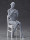 Max Factory Original Nishimura Style Drawing Doll Olive Gray<br>[Pre-Order 05/04/26]