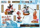 One Piece Pettitrama series Logbox Rebirth One Piece Wano Kuni vol.1 (Box of 4 pcs) (519452)<br>[Pre-Order 15/09/25]