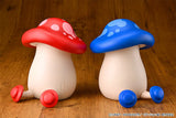 Delicious in Dungeon Soft Vinyl Walking Mushroom (Blue)<br>[Pre-Order 15/02/26]