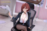 The IdolM@ster Shiny Colors x Mahjong Soul Madoka Higuchi Effortless Work Ver. 1/7 Scale Figure<br>[Pre-Order 08/11/26]