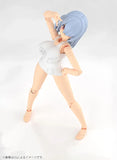Frame Arms Girl Mizuki School Swimsuits White Ver.(FG201) (086337)<br>[Pre-Order 25/08/26]