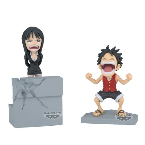 One Piece World Collectable Figure Log Stories Monkey D. Luffy & Nico Robin <br>[Pre-Order]