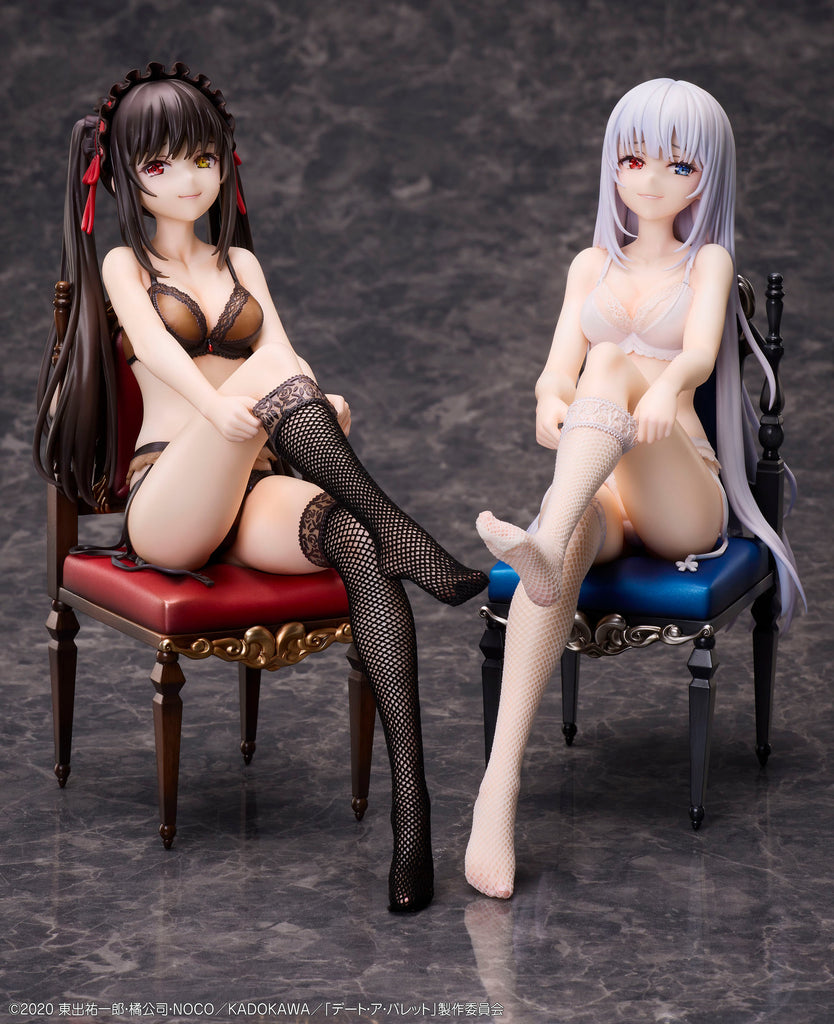 Date A Bullet Kurumi Tokisaki & White Queen 1/7 Complete Figure <br>[Pre-Order 08/12/24]