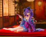 Neptunia x Senran Kagura: Ninja Wars Purple Heart Kimono Ver. Figurine<br>[Pre-Order 12/10/25]