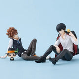 Katekyō Hitman Reborn! G.E.M. Series Katekyo Hitman Reborn! Palm size Tsuna & Reborn/Hibari & Hibird set (848452)<br>[Pre-Order 13/12/25]