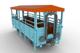 PLUMPMOA Original Trolley Train (blue)<br>[Pre-Order 22/03/26]