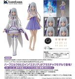 Re:ZERO -Starting Life in Another World- Kadokawa Plastic Model Series Emilia DX Ver.<br>[Pre-Order 12/10/25]
