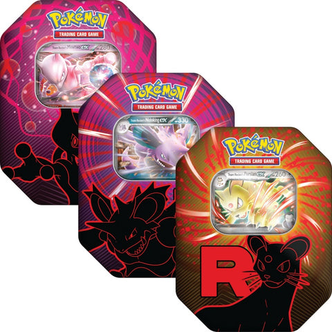 Pokemon Trading Card Team Rocket Tin - TGC-PKM