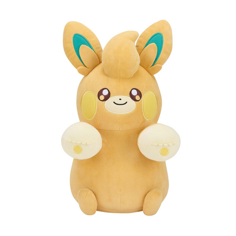 Pokemon Pawmot Mofugutto Plush - 9 Inches