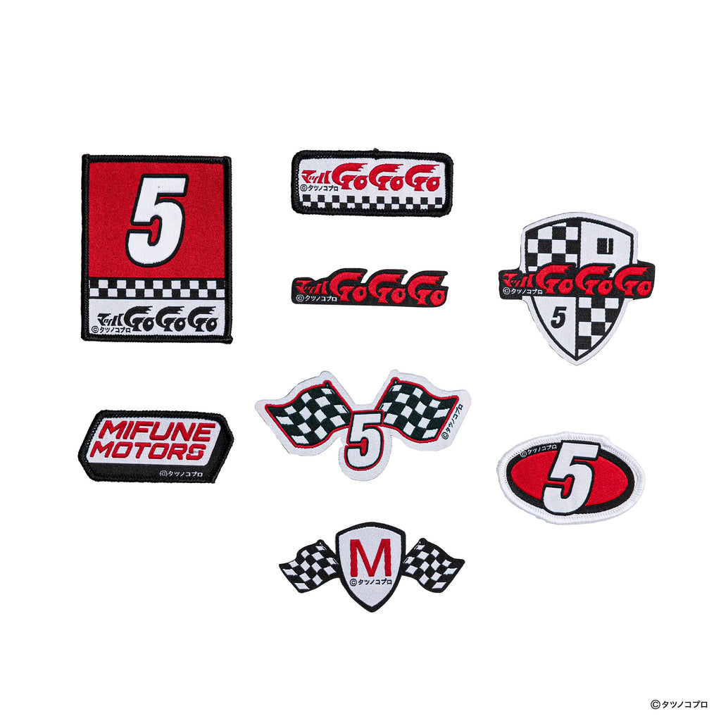 Speed Racer Iron-On Patches - Mifune Motors Collection