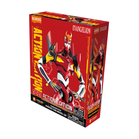 Evangelion Evangelion Production Model 02 Blokees Action Edition Figure
