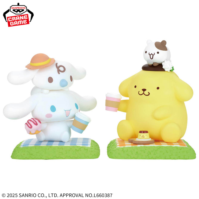Banpresto - Sanrio Cinnamoroll and Pompompurin Picnic Figure - 12cm
